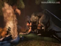 Dog porn 3d